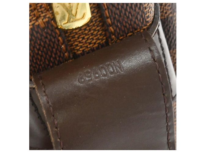 Louis Vuitton Naviglio Damier Ebene Marrone - vista 5