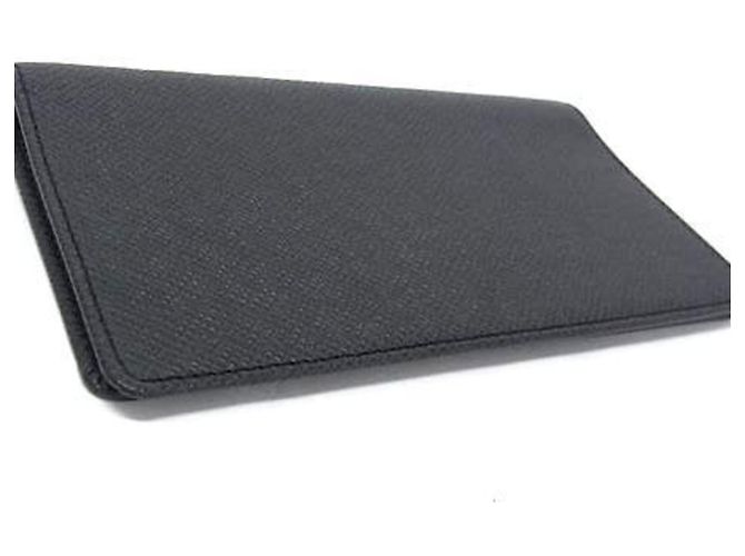 Louis Vuitton Black Taiga Leather Notebook Cover - view 2