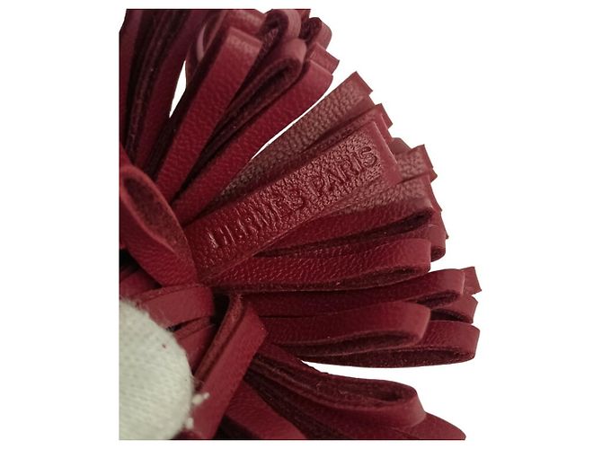 Hermès Portachiavi Hermes Carmen Unodos Rosso Blu - vista 5
