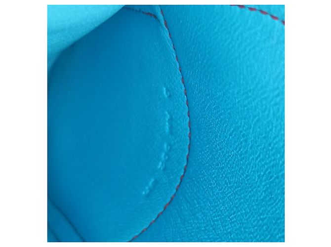 Hermès Borsa a tracolla per smartphone Hermes In the Loop To Go PM Blu - vista 7