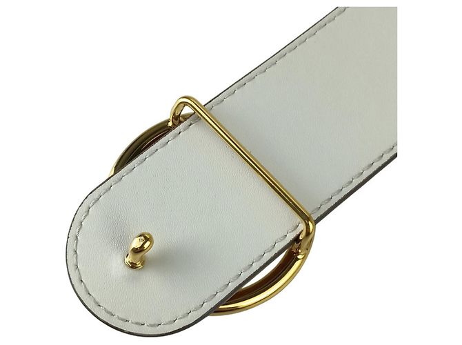 Fendi Damen Gürtel aus braunem Leder, wendbar - Ansicht 5