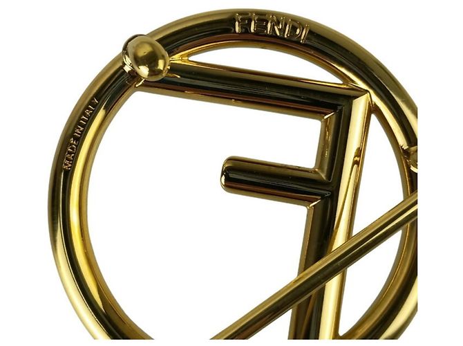 Fendi Damen Gürtel aus braunem Leder, wendbar - Ansicht 6