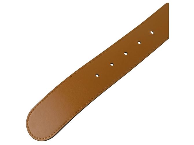 Fendi Damen Gürtel aus braunem Leder, wendbar - Ansicht 7