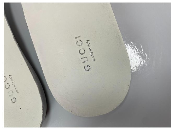 Gucci Ace Bee Sneaker Weiß Leder Rot Grün - Ansicht 11