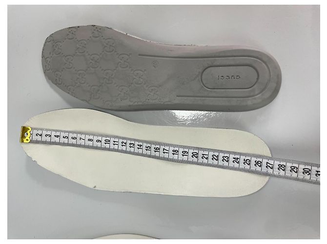 Gucci Ace Bee Sneaker Weiß Leder Rot Grün - Ansicht 13