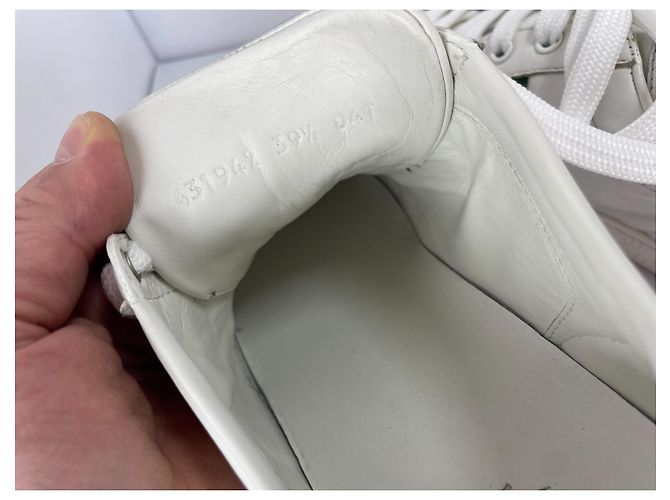 Gucci Ace Bee Sneaker Weiß Leder Rot Grün - Ansicht 9