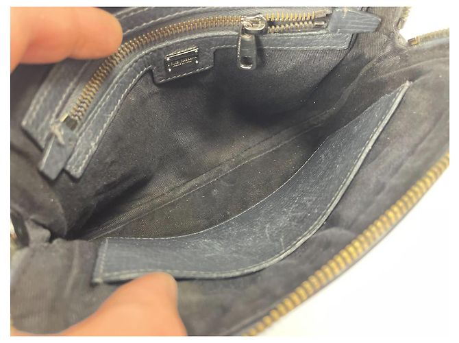 Dolce & Gabbana Clutch in pelle uomo Grigio - vista 12