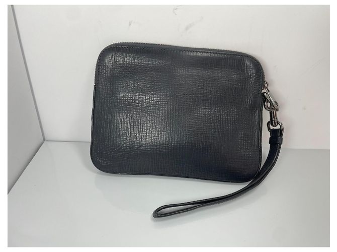 Dolce & Gabbana Clutch in pelle uomo Grigio - vista 4
