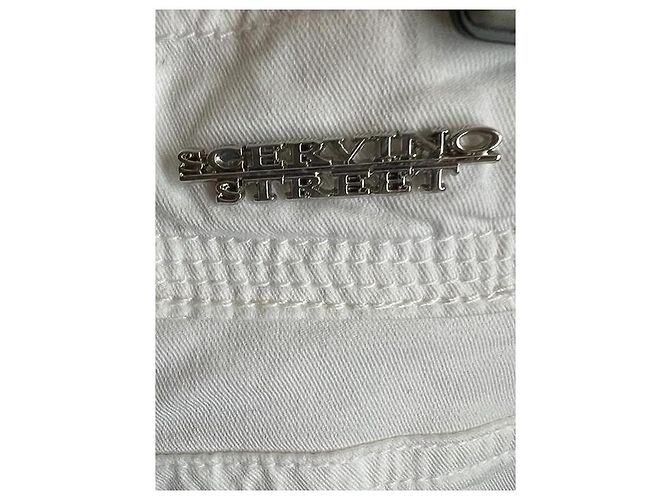 Autre Marque Pantalones Scervino Street blancos de algodón y encaje - vista 4