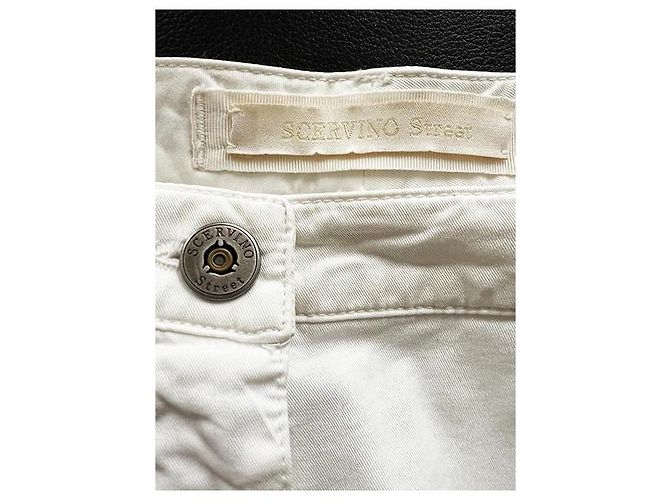 Autre Marque Pantalones Scervino Street blancos de algodón y encaje - vista 5