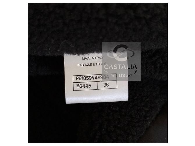 Chanel Completo Giacca Bomber e Pantaloni Tweed Lesage Nero D'oro - vista 11