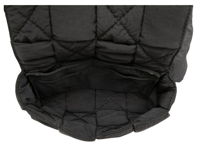 Borsa a tracolla Bottega Veneta Maxi Intrecciato Padded Cassette Nero - vista 2