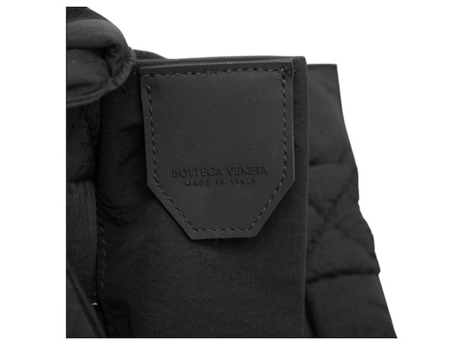Borsa a tracolla Bottega Veneta Maxi Intrecciato Padded Cassette Nero - vista 3