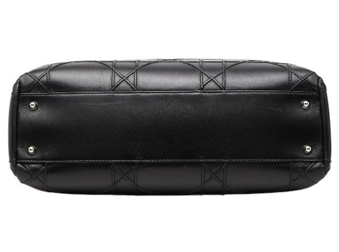 Borsa Christian Dior Cannage Granville Chain Nero - vista 3