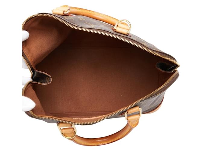 Borsa Louis Vuitton Monogram Alma Marrone - vista 10