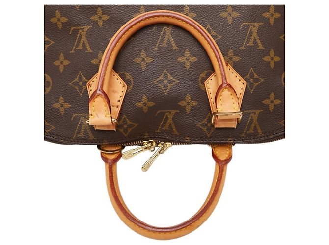 Borsa Louis Vuitton Monogram Alma Marrone - vista 4