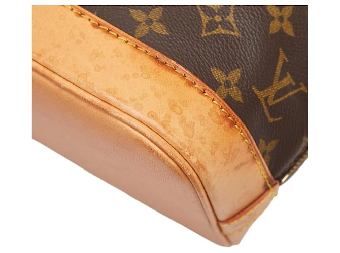 Borsa Louis Vuitton Monogram Alma Marrone - vista 6