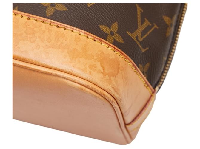 Borsa Louis Vuitton Monogram Alma Marrone - vista 8
