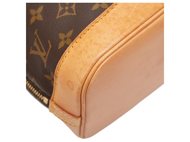 Borsa Louis Vuitton Monogram Alma Marrone - vista 9