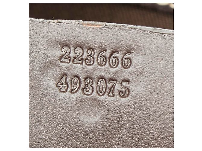 Borsa a tracolla Gucci GG Supreme Marrone Beige - vista 10