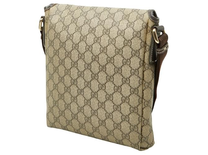 Borsa a tracolla Gucci GG Supreme Marrone Beige - vista 2