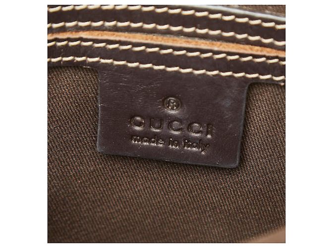 Borsa a tracolla Gucci GG Supreme Marrone Beige - vista 9