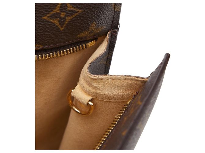 Borsa Tote Louis Vuitton Monogram Babylon Marrone - vista 11