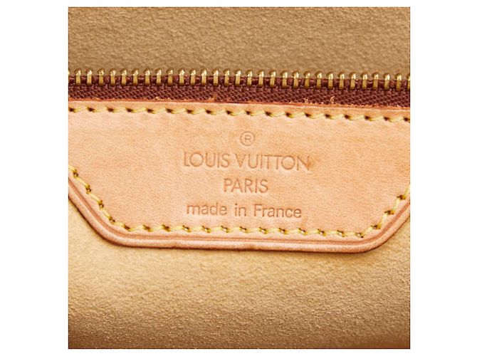 Borsa Tote Louis Vuitton Monogram Babylon Marrone - vista 13