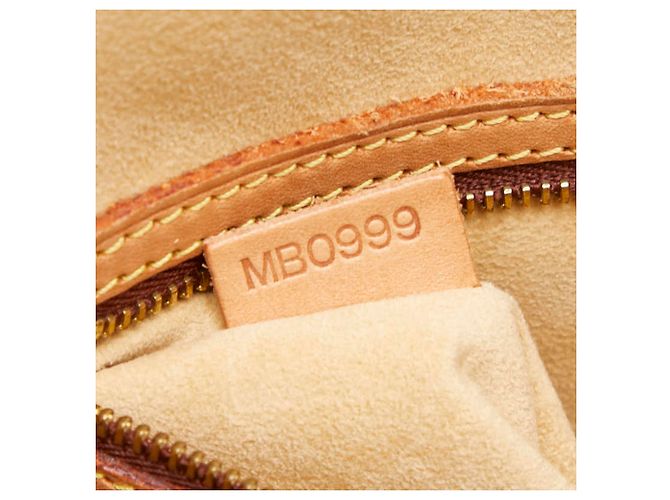 Borsa Tote Louis Vuitton Monogram Babylon Marrone - vista 14