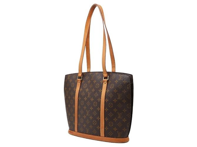 Borsa Tote Louis Vuitton Monogram Babylon Marrone - vista 2