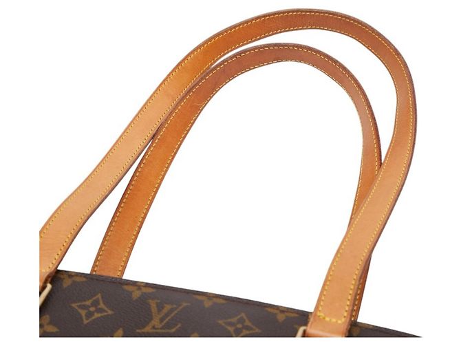 Borsa Tote Louis Vuitton Monogram Babylon Marrone - vista 4
