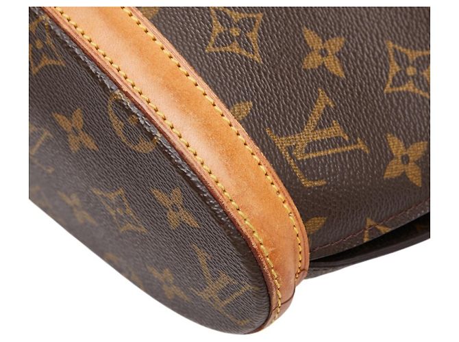 Borsa Tote Louis Vuitton Monogram Babylon Marrone - vista 5