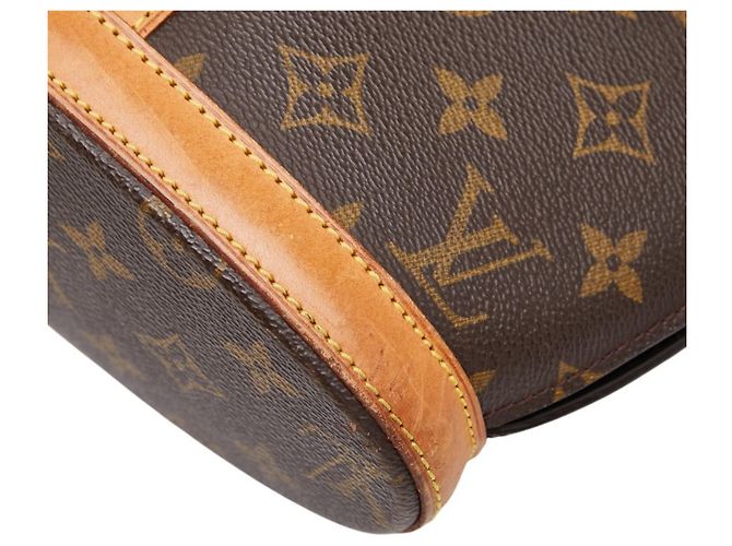 Borsa Tote Louis Vuitton Monogram Babylon Marrone - vista 7
