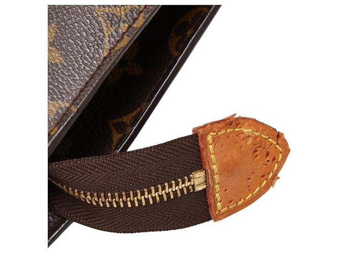 Borsa Tote Louis Vuitton Monogram Babylon Marrone - vista 9