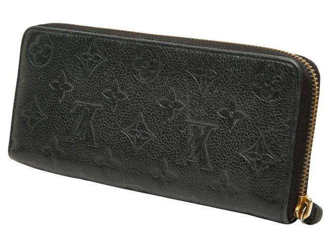 Louis Vuitton Monogram Empreinte Zippy Wallet Schwarz - Ansicht 2