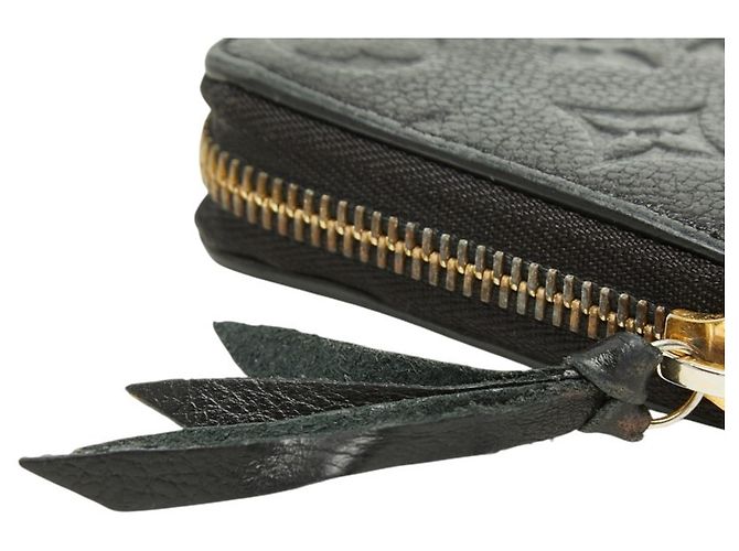 Louis Vuitton Monogram Empreinte Zippy Wallet Schwarz - Ansicht 6