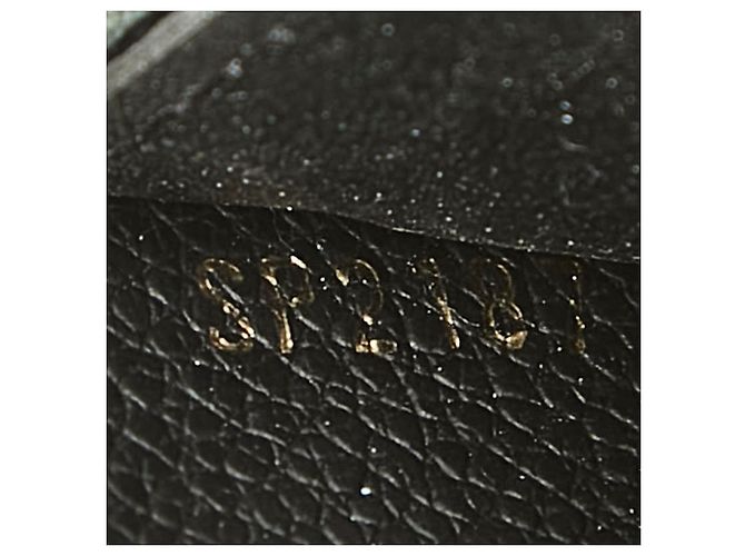 Louis Vuitton Monogram Empreinte Zippy Wallet Schwarz - Ansicht 9