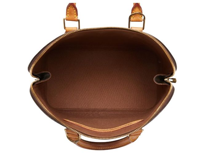 Borsa Louis Vuitton Monogram Alma PM Marrone - vista 10