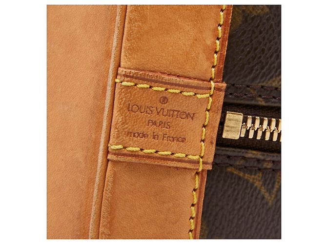 Borsa Louis Vuitton Monogram Alma PM Marrone - vista 11
