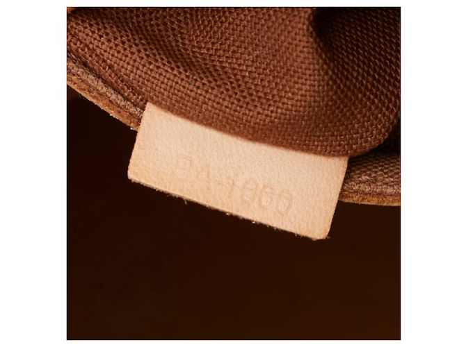 Borsa Louis Vuitton Monogram Alma PM Marrone - vista 12