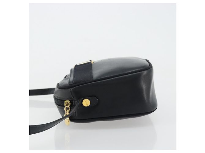 Salvatore Ferragamo Vala Leather Blu navy - vista 4