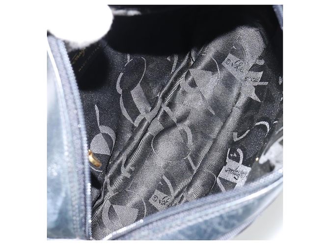Salvatore Ferragamo Vala Leather Blu navy - vista 5