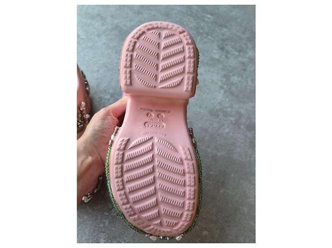 Autre Marque Simone Rocha x Crocs Zoccoli Siren Rosa - vista 15