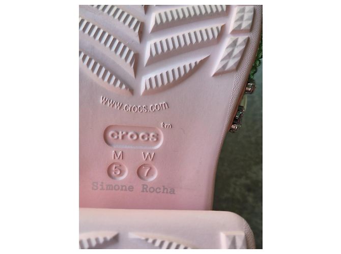 Autre Marque Simone Rocha x Crocs Zoccoli Siren Rosa - vista 16