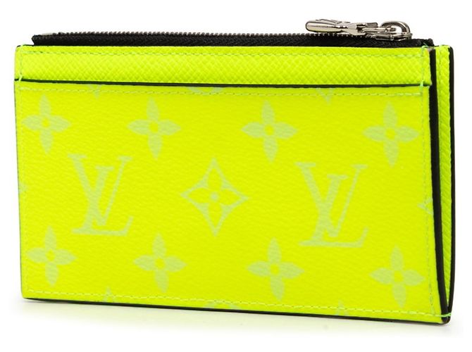 Portafoglio Monogram Fragment Louis Vuitton Giallo - vista 2