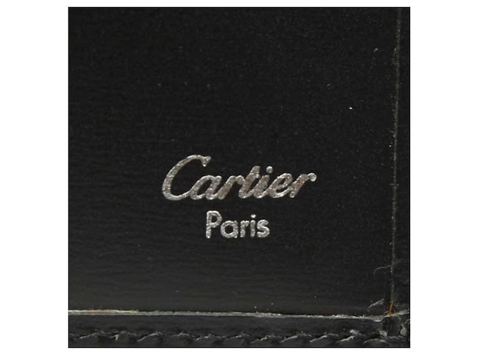 Cartier Pasha Black Leather Bi-fold Wallet - view 9