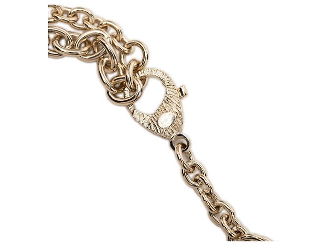 Collana con pendente a catena con flacone di profumo Chanel Coco Mark D'oro - vista 5