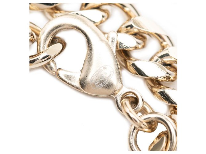 Collana con pendente a catena con flacone di profumo Chanel Coco Mark No. 5 Argento Bianco - vista 5