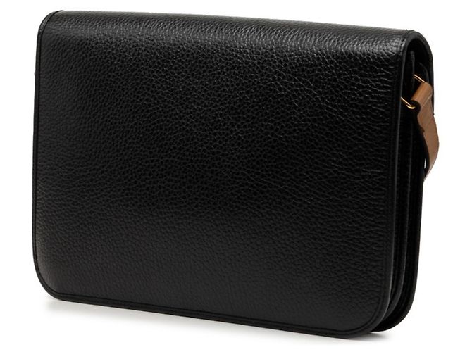 Borsa a tracolla Christian Dior Marrone Nero - vista 2