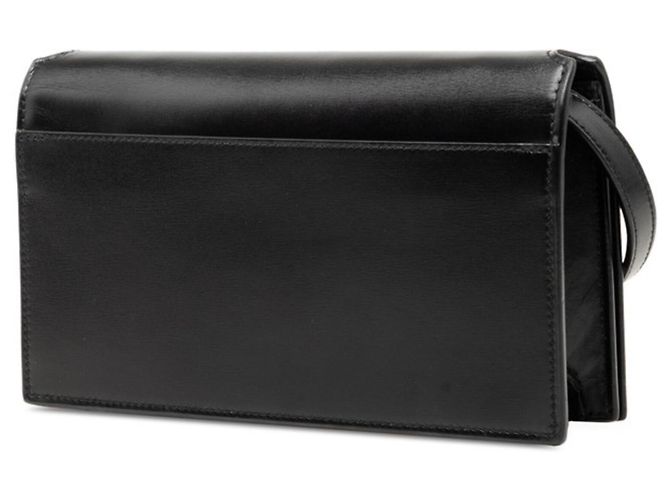 Borsa a tracolla crossbody in pelle nera Saint Laurent Nero - vista 2